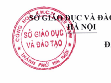 Đề sở Hà Nội môn toán
